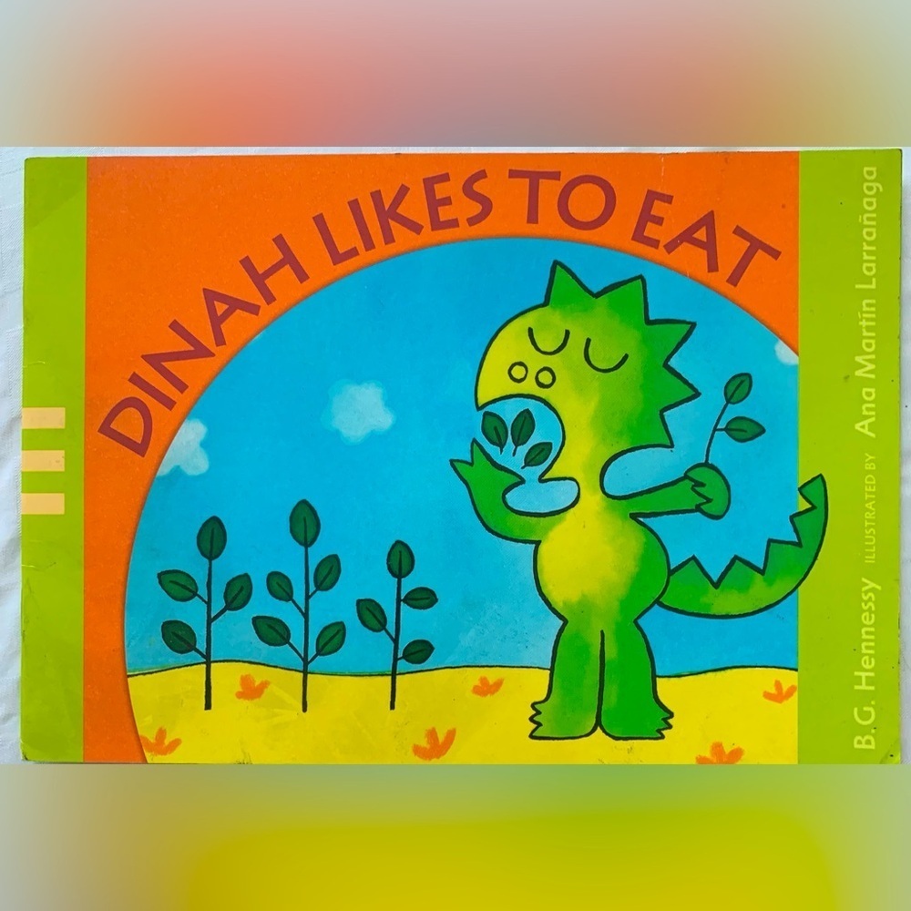 Dinah Likes to Eat Kids Book by BG Hennessy